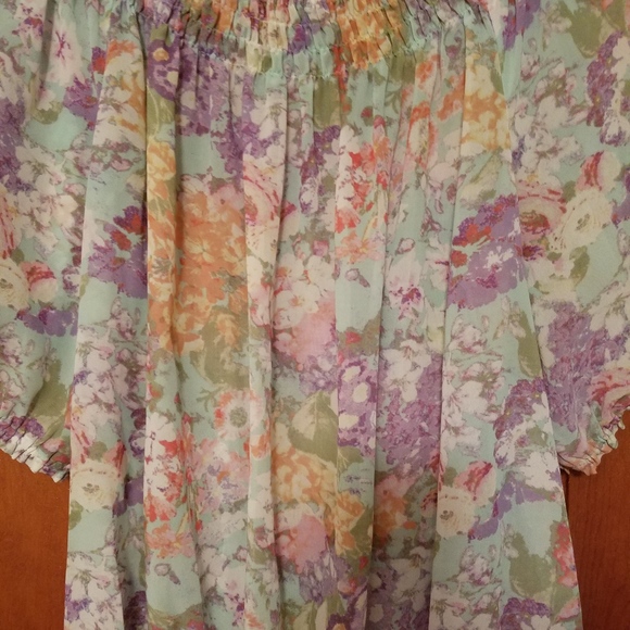 Womens Violet and Claire Top 2x - Picture 4 of 8